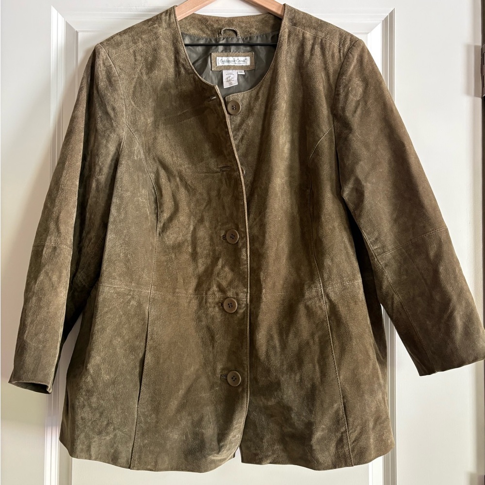 Coldwater Creek 100%Leather Women’s Coat
